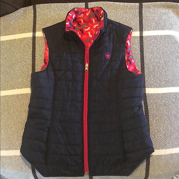 Ariat Other - Girls Ariat reversible Vest, XL